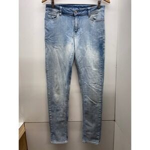 ASOS Mens Skinny‎ Jeans Light Wash Blue Denim 30x32 F100784